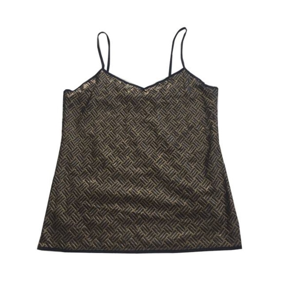 Banana‎ Republic Navy Sequin Covered Tank Top - Picture 1 of 4